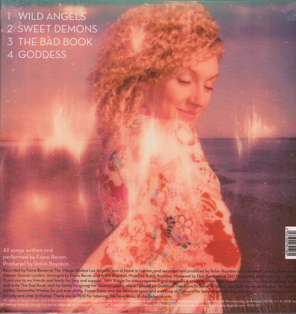 Fiona Bevan - Wild Angels Sweet Demons - 12 Inch