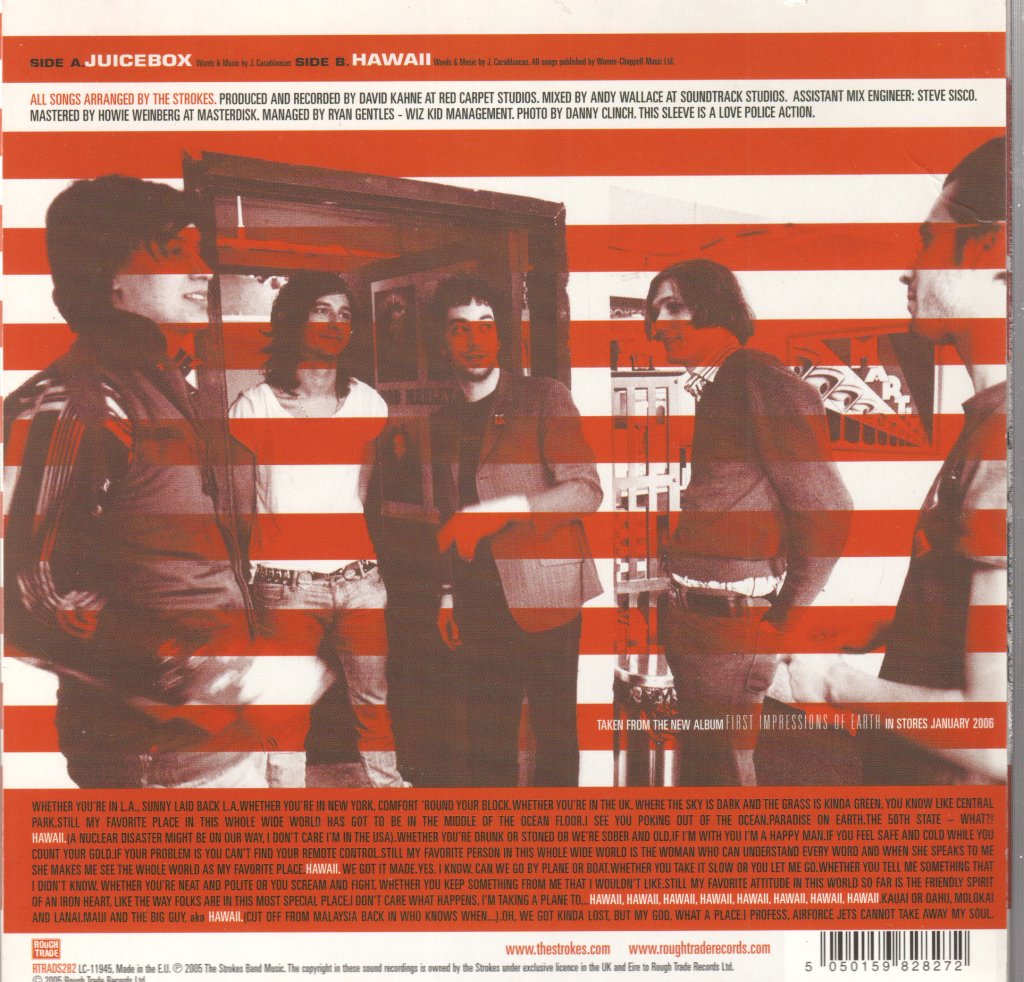 Strokes - Juicebox - 7 Inch