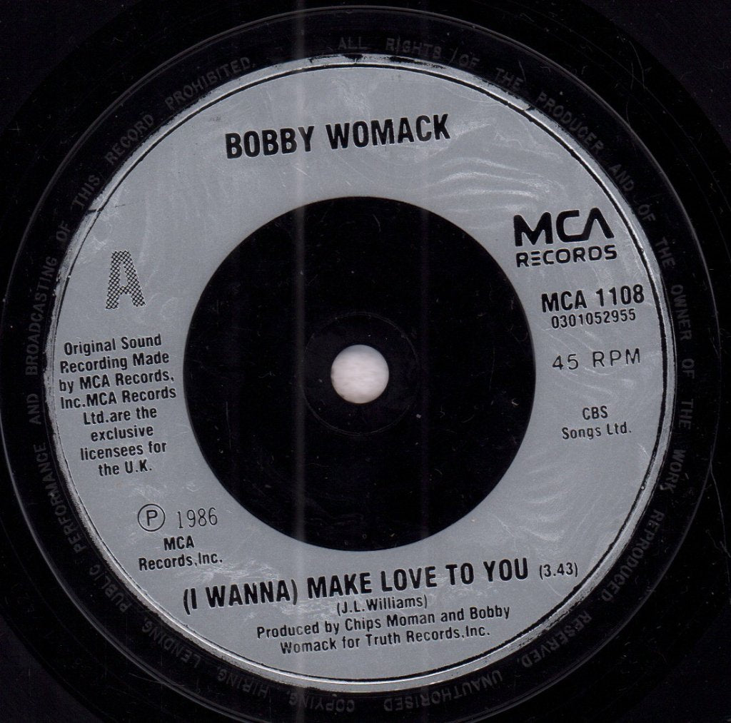 Bobby Womack - Make Love To You - 7 Inch