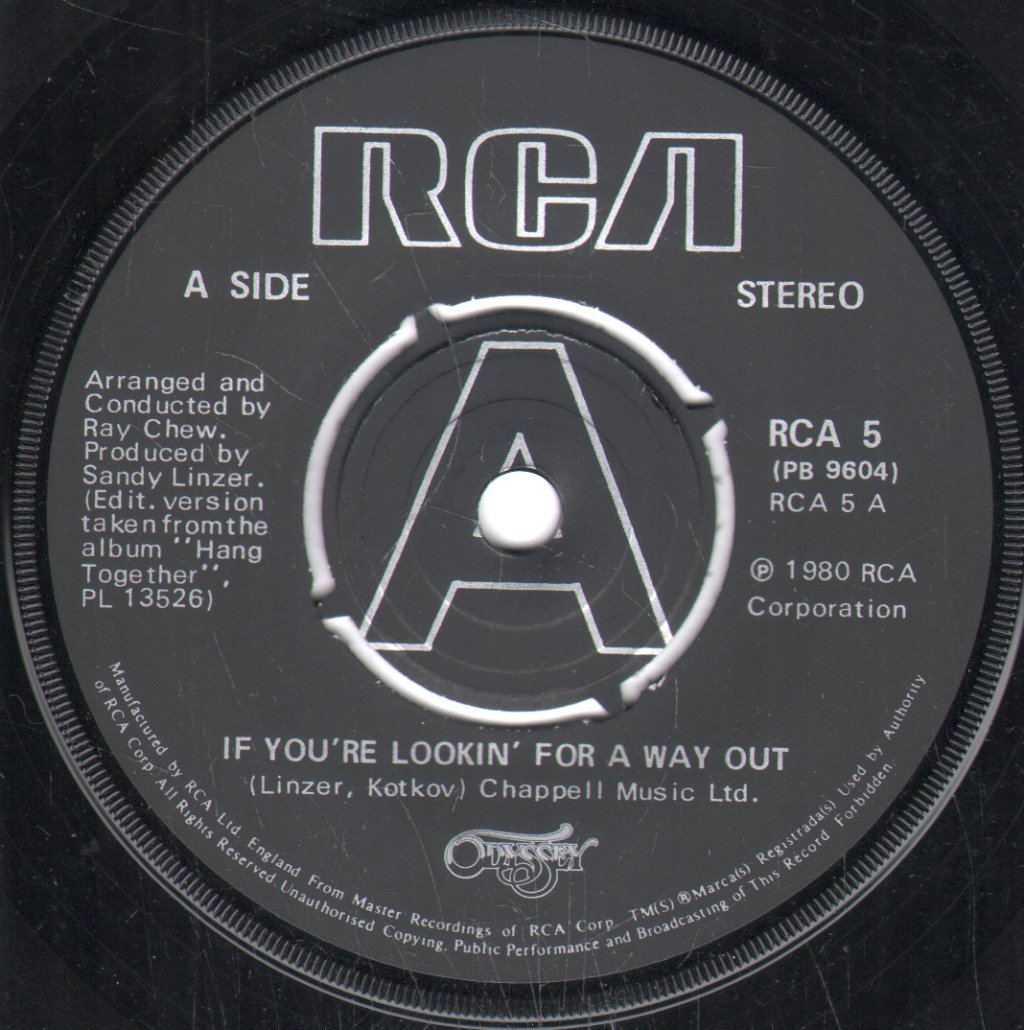 Odyssey (Disco Group) - If You're Lookin For A Way Out - 7 Inch