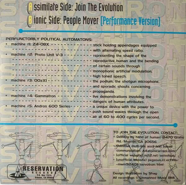 Servotron - Join The Evolution - 7 Inch
