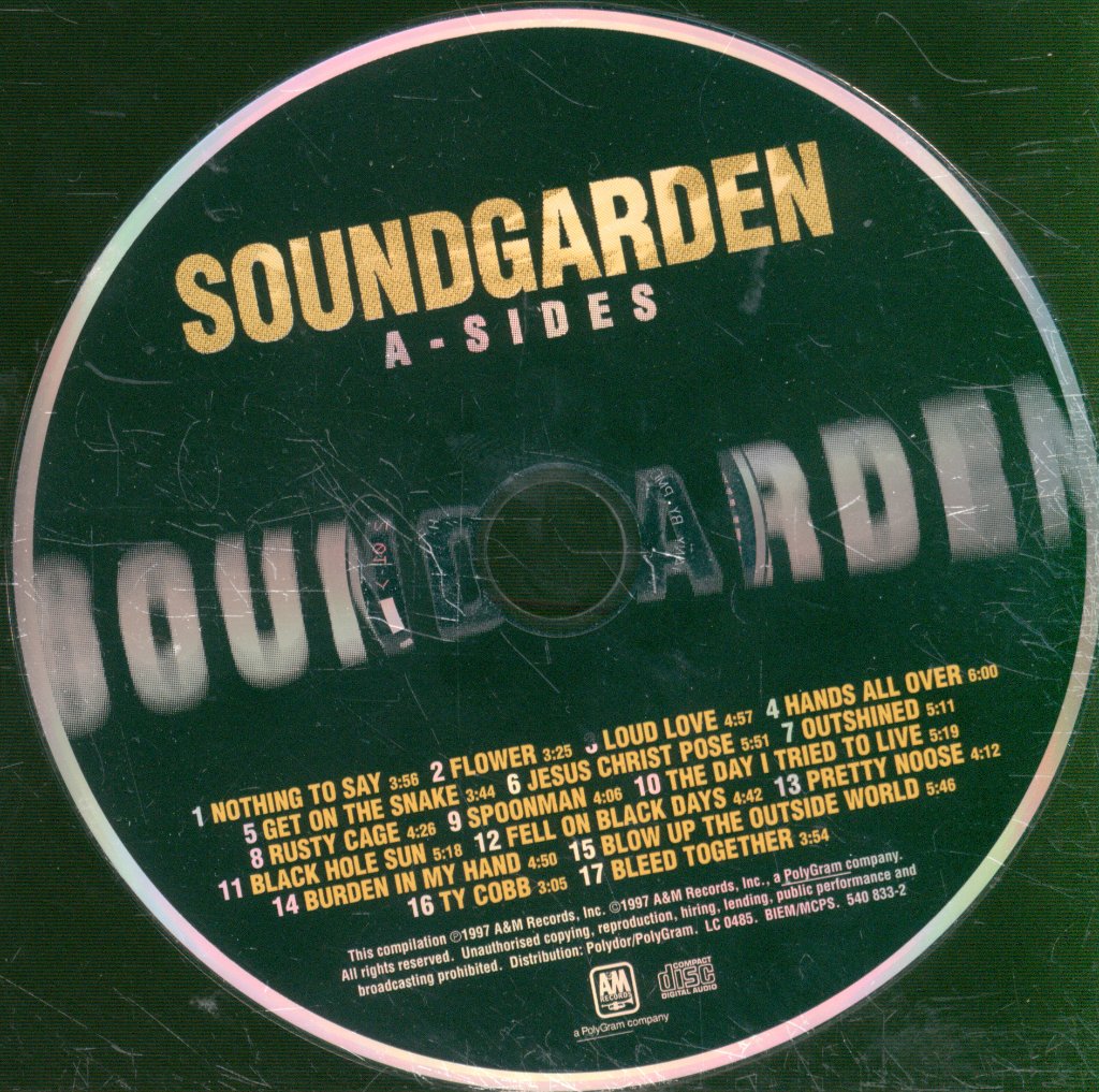 Soundgarden - A-Sides - Cd