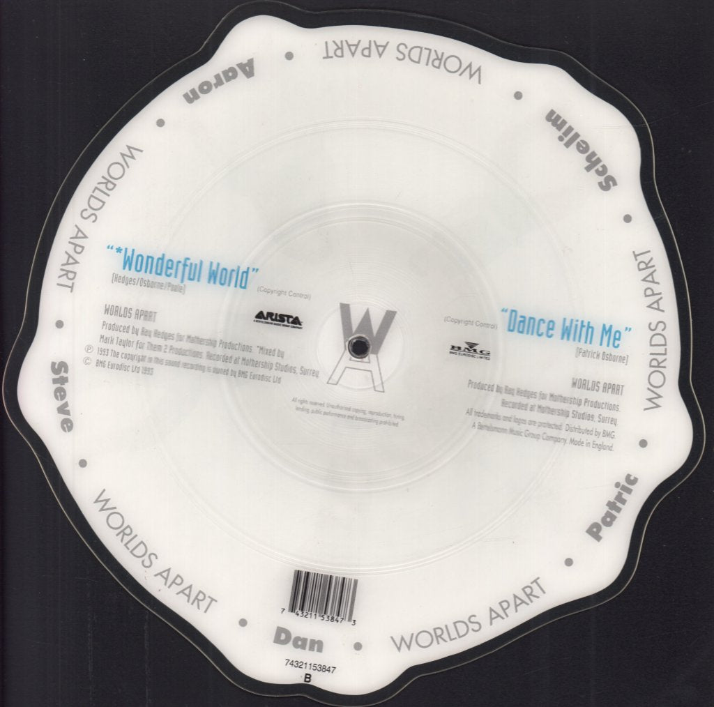 Worlds Apart (Boy Band) - Wonderful World - 7 Inch