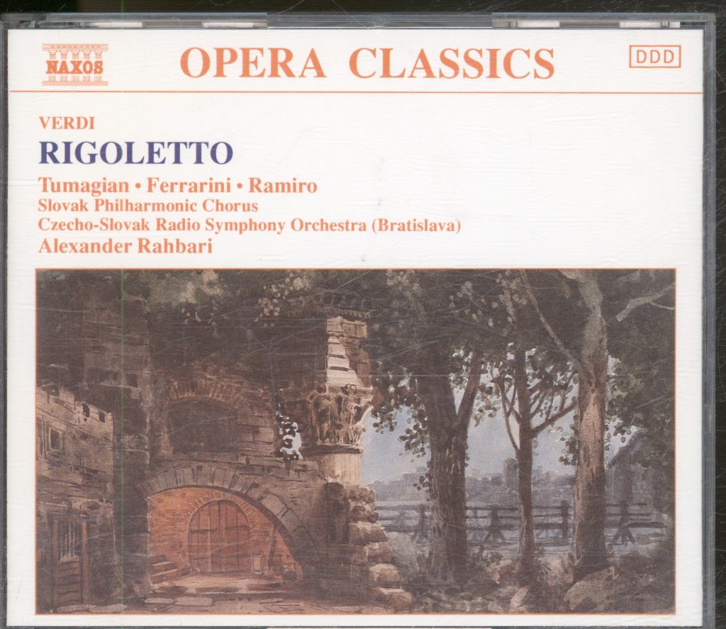 Slovak Philharmonic Chorus, Czecho-Slovak Radio Symphony Orchestra (Bratislava), Alexander Rahbari - Verdi - Rigoletto - Double Cd