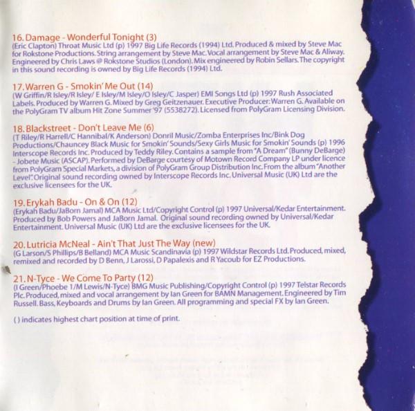 Various - Greatest Hits Of 1997 - Double Cd