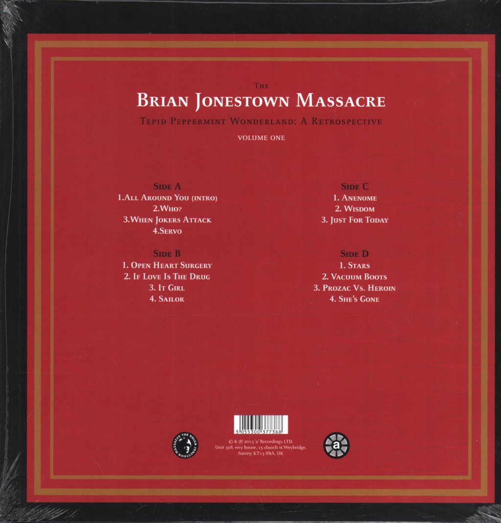 Brian Jonestown Massacre - Tepid Peppermint Wonderland: A Retrospective Volume One - Double Lp