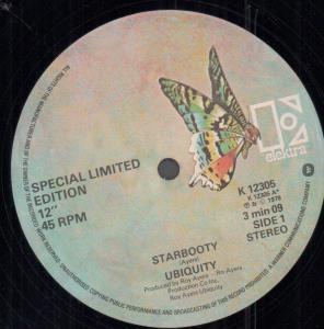 Ubiquity - Starbooty - 12 Inch