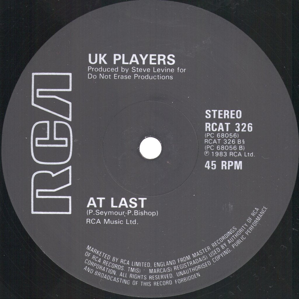 UK Players - Love's Gonna Get You - 12 Inch