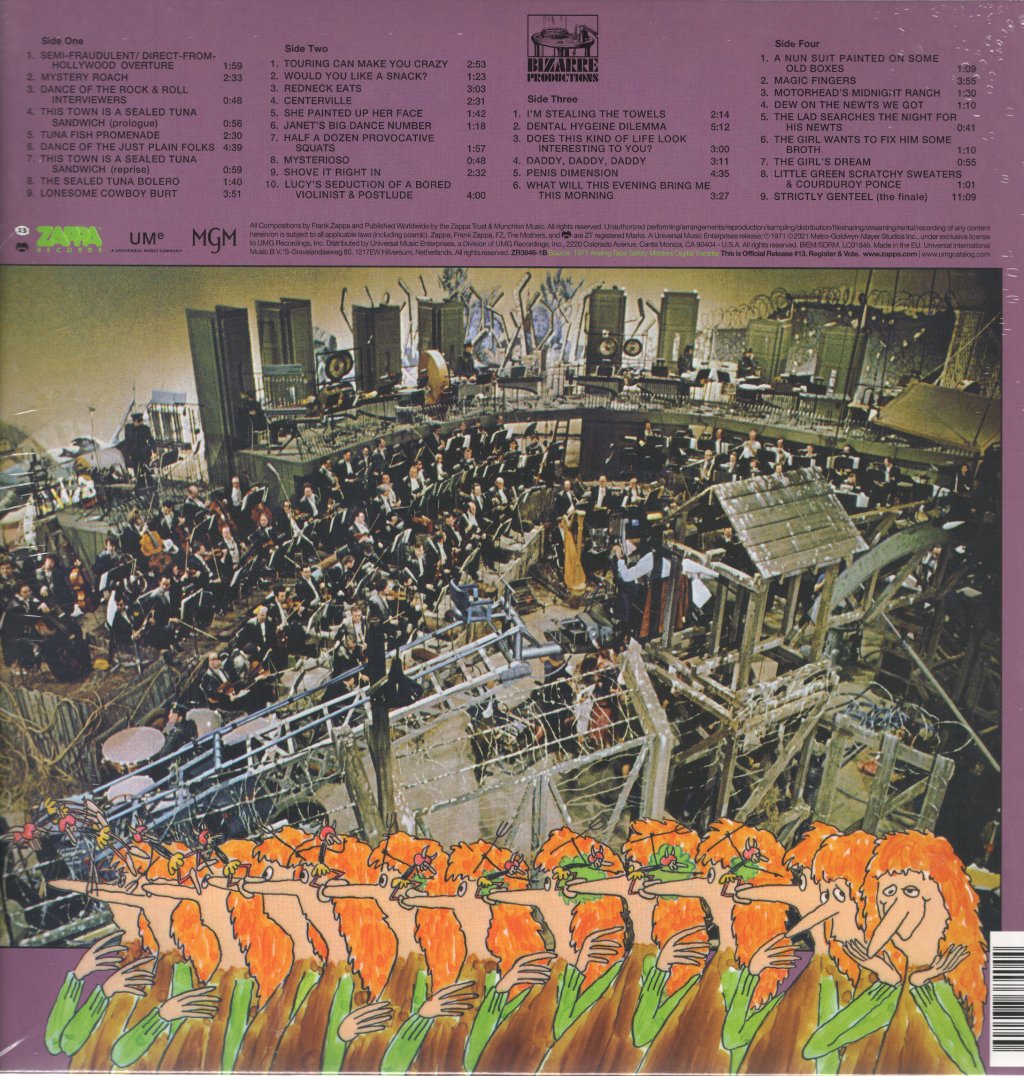 Frank Zappa - 200 Motels - Double Lp