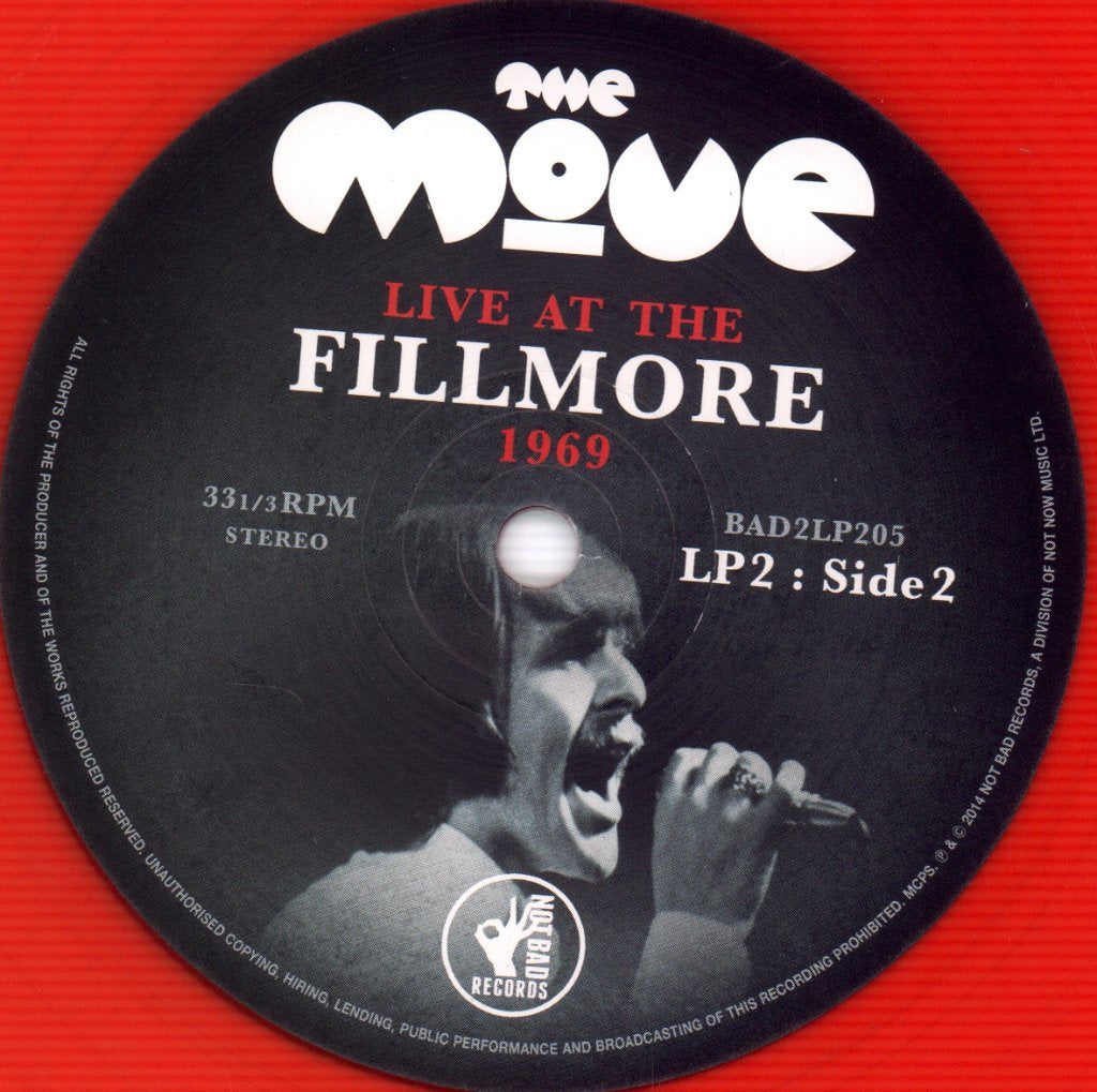 Move - Live At The Fillmore 1969 - Double Lp