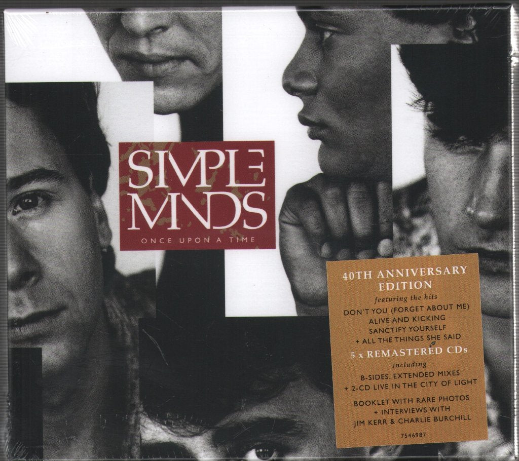 Simple Minds - Once Upon A Time (Deluxe Edition) - Cd Box Set
