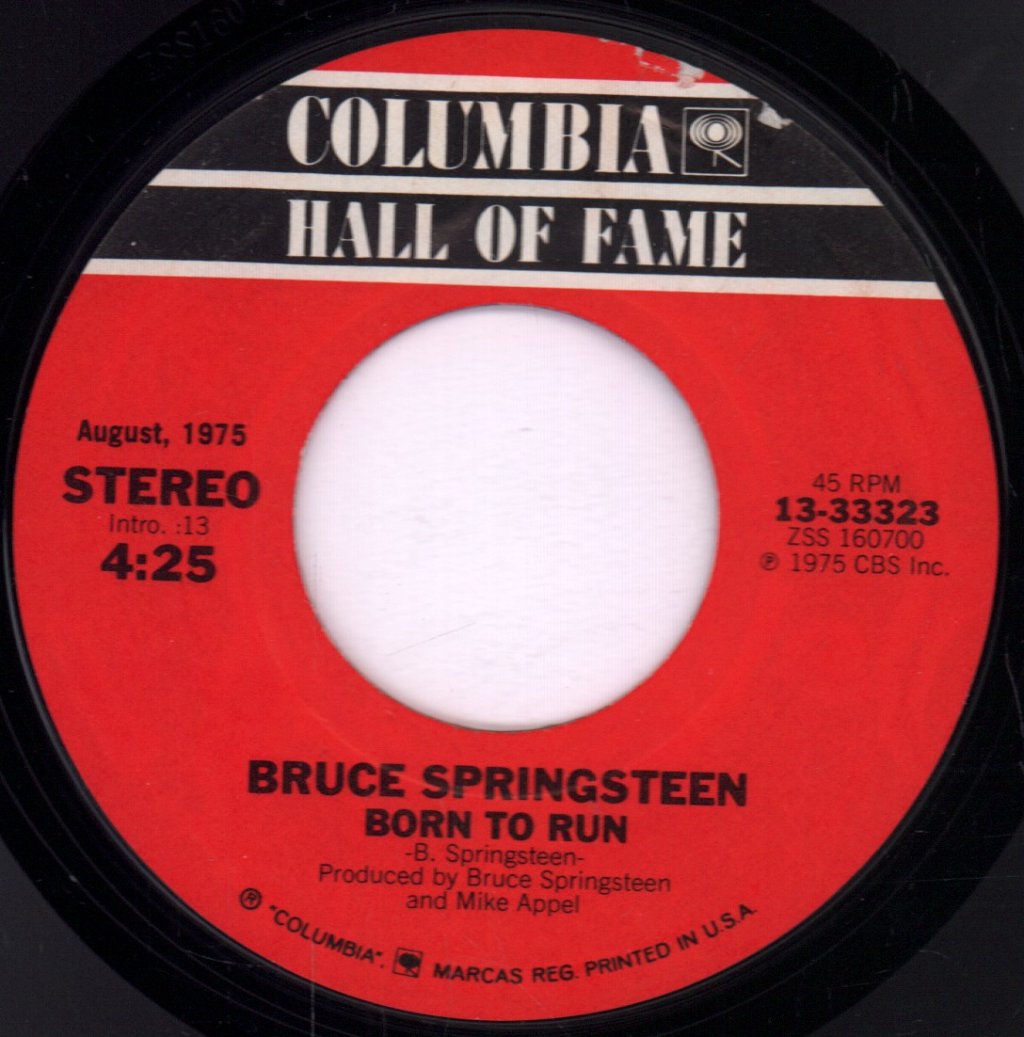 Bruce Springsteen - Born To Run - 7 Inch