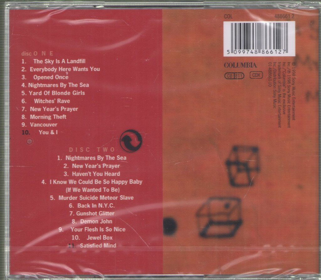 Jeff Buckley - Sketches For My Sweetheart The Drunk - Double Cd