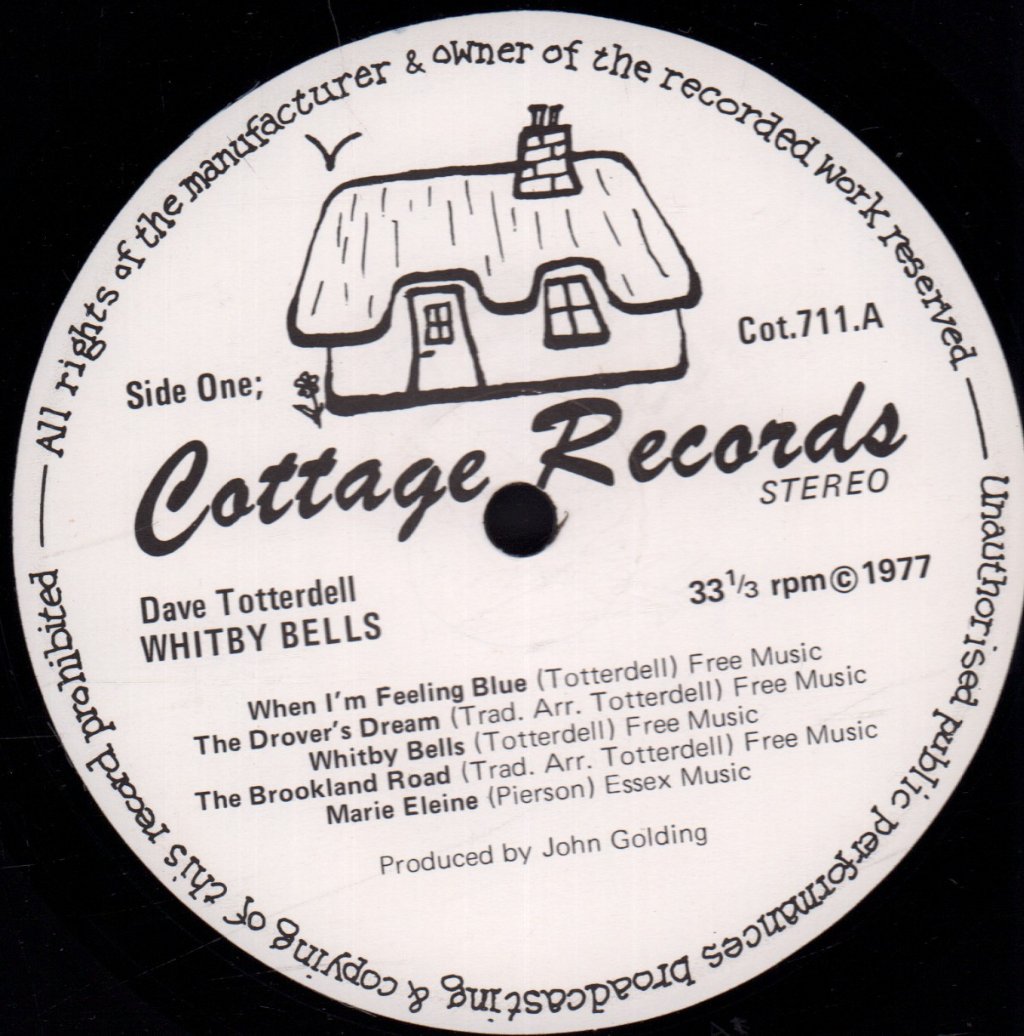 Dave Totterdell - Whitby Bells - Lp