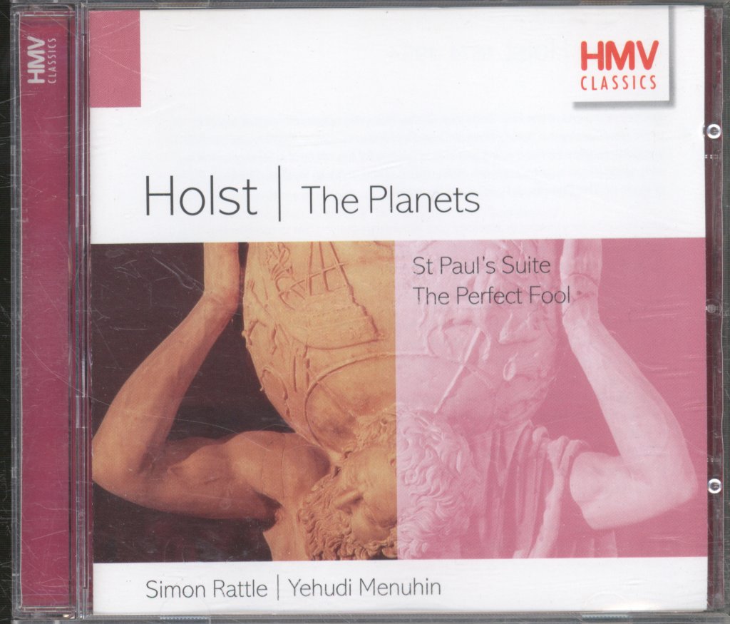 Philharmonia Orchestra, Sir Simon Rattle, English Chamber Orchestra, Yehudi Menuhin - Holst - The Planets - Cd