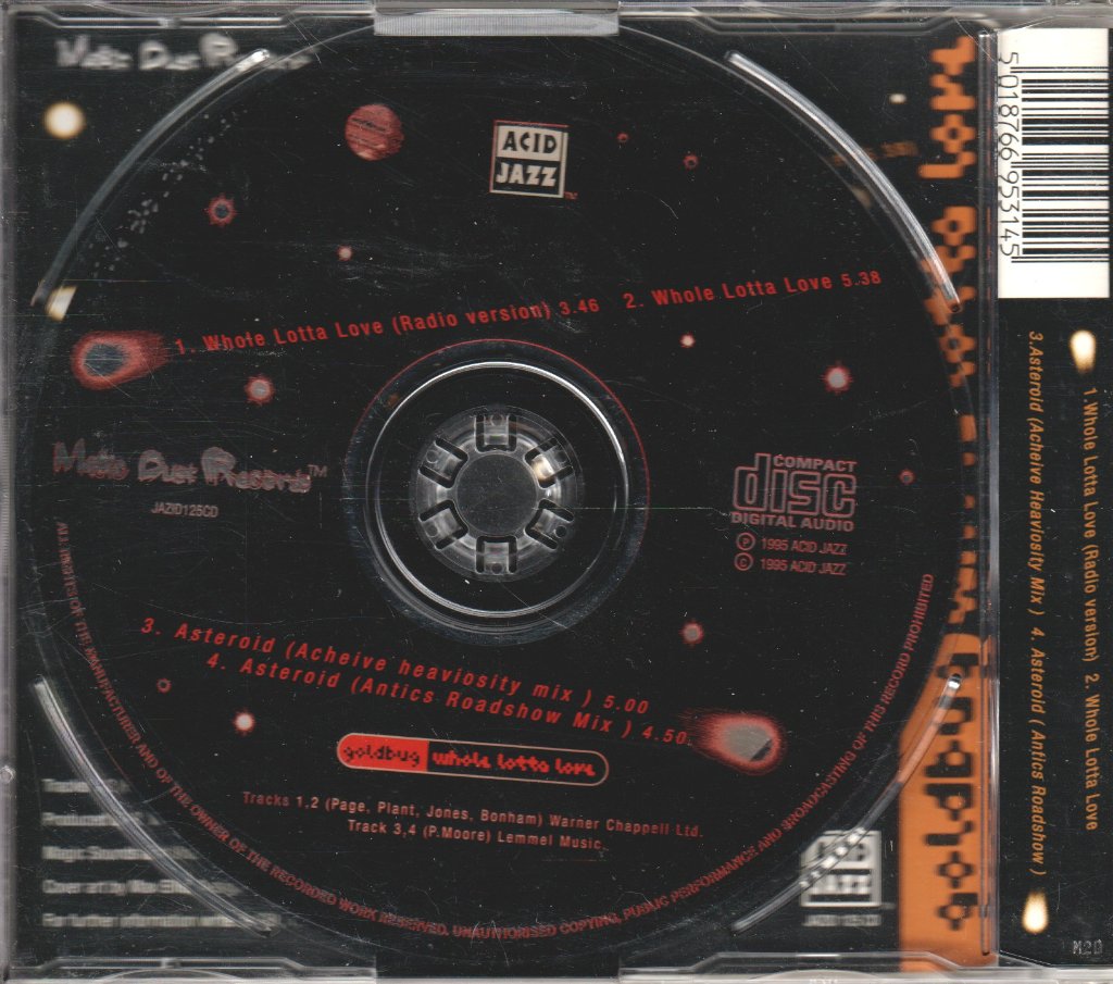 Goldbug - Whole Lotta Love - Cd