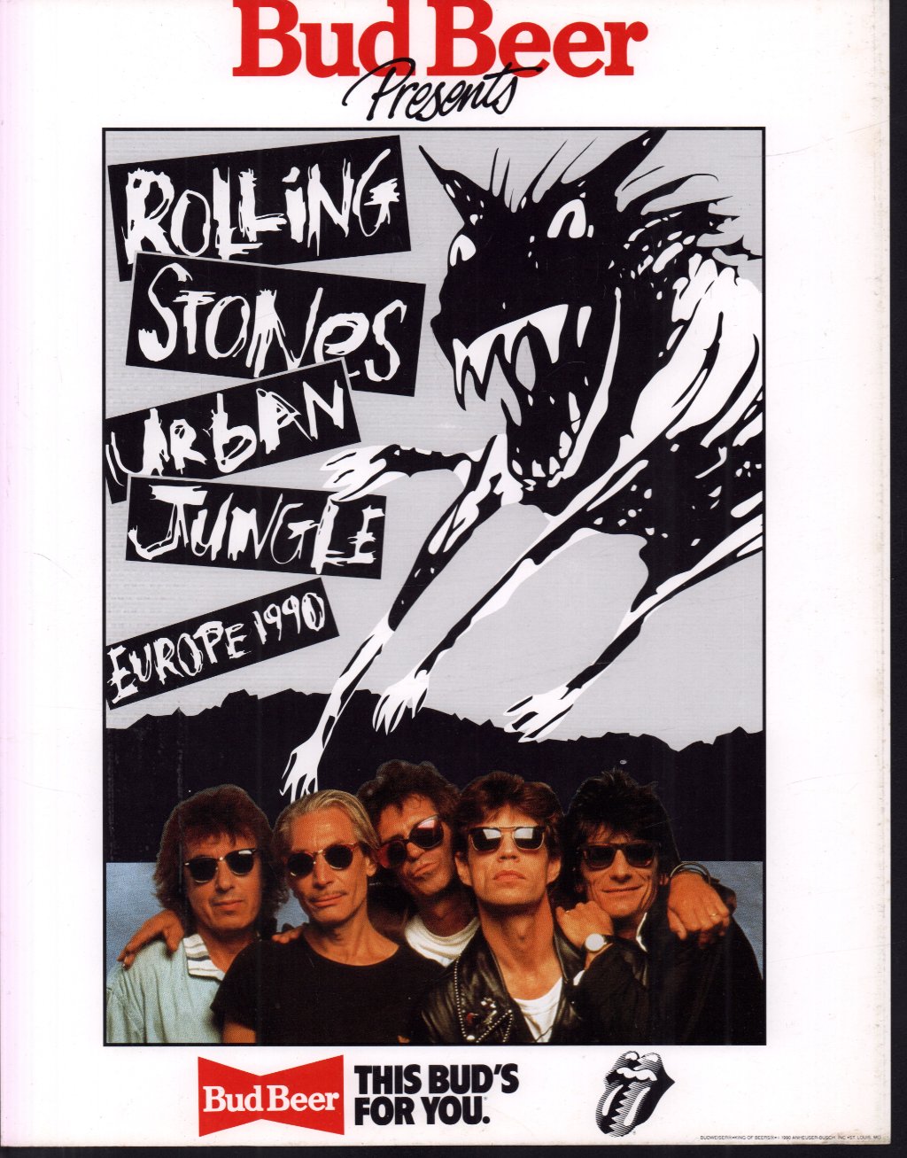 Rolling Stones - Urban Jungle - Tour Programme