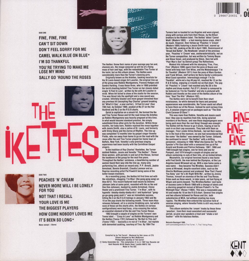 Ikettes - Fine Fine Fine - Lp