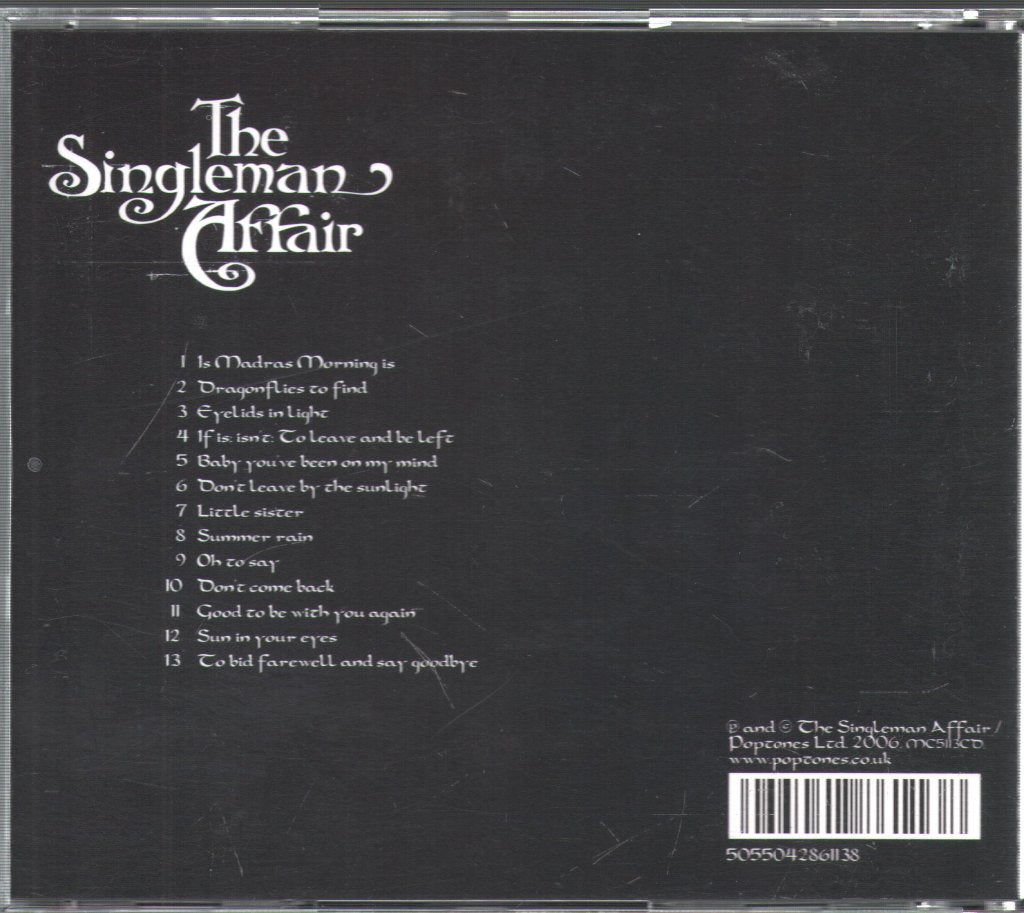 Singleman Affair - Let's Kill The Summer - Cd
