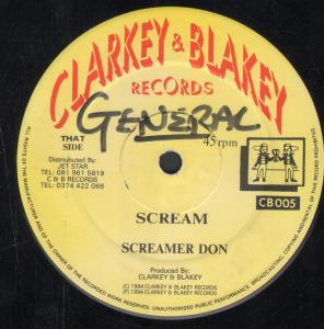 Screamer Don / Maestro Goods - Scream / Good Condition - 12 Inch