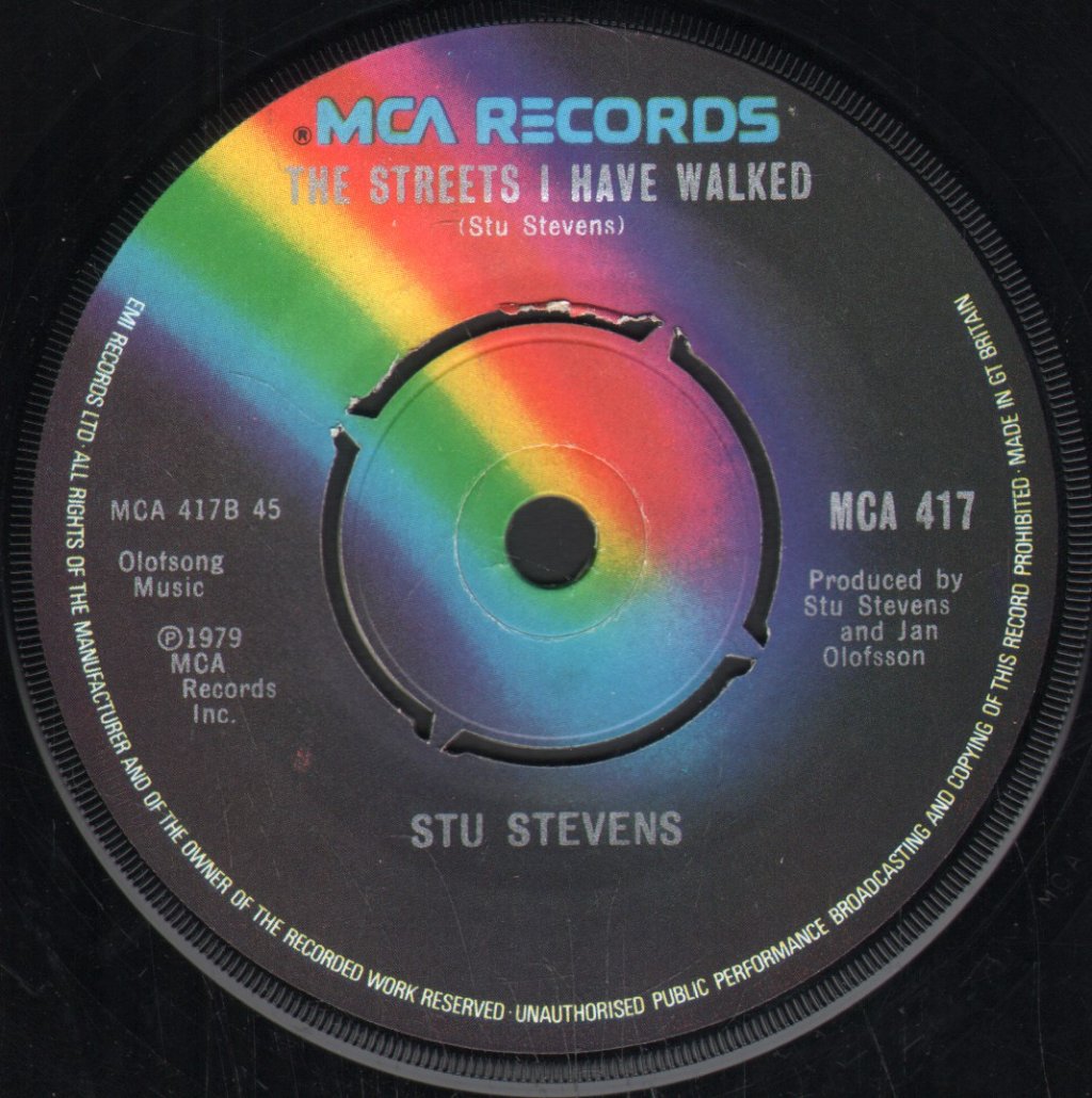 Stu Stevens - Man From Outer Space - 7 Inch