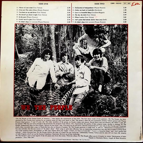 We The People (60'S Garage) - Declaration Of Independence - Lp