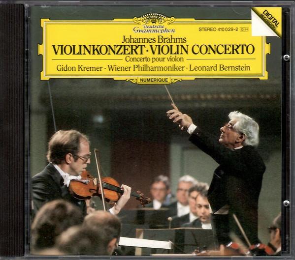 Wiener Philharmoniker, Leonard Bernstein - Brahms - Violinkonzert = Violin Concerto - Cd