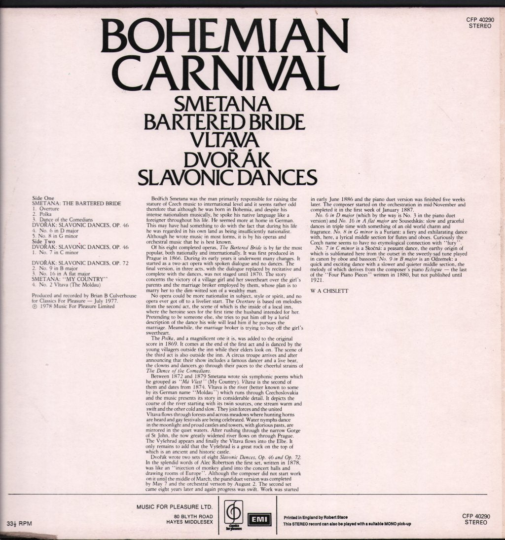 James Loughran / Halle Orchestra - Bohemian Carnival - Lp