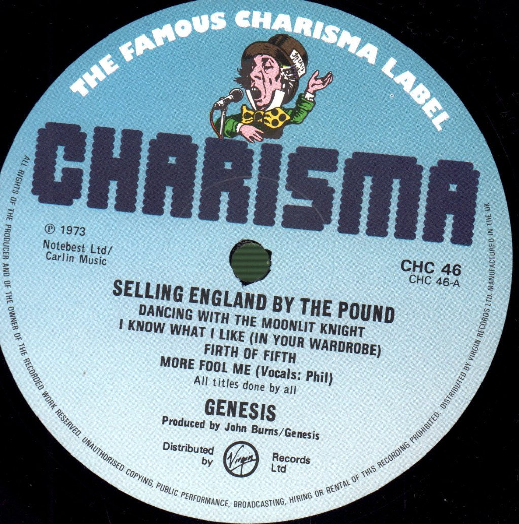 Genesis - Selling England By The Pound - Lp