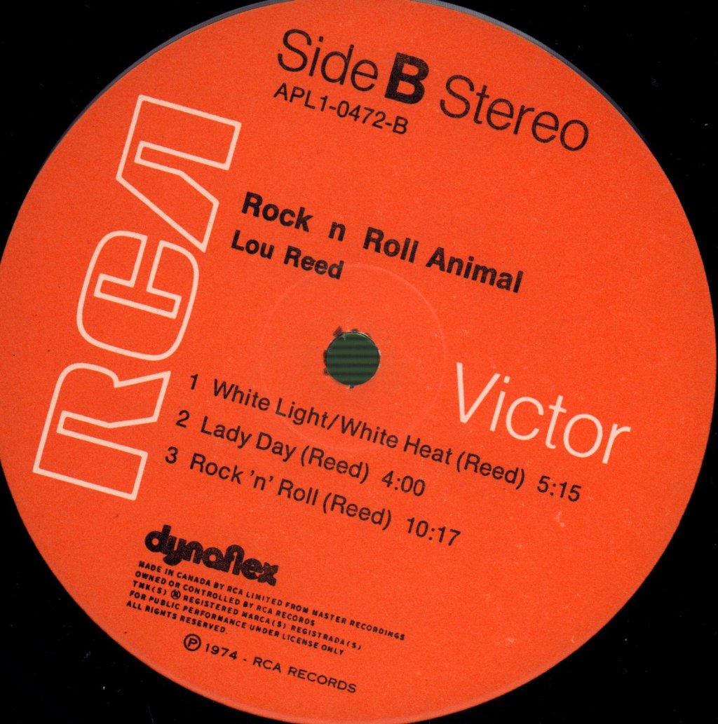 Lou Reed - Rock N Roll Animal - Lp