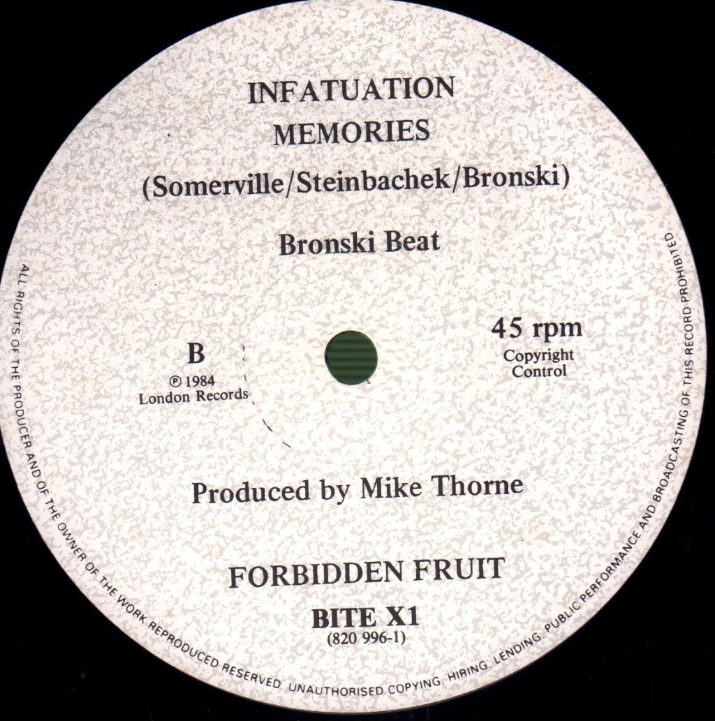 Bronski Beat - Smalltown Boy - 12 Inch