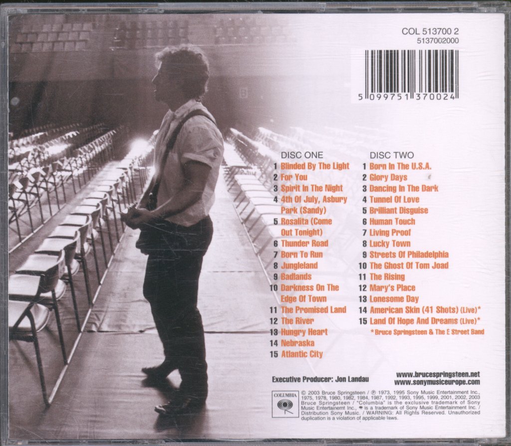 Bruce Springsteen - Essential Bruce Springsteen - Double Cd