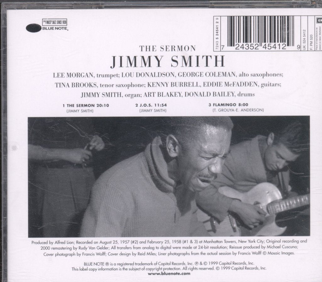 Jimmy Smith - Sermon! - Cd