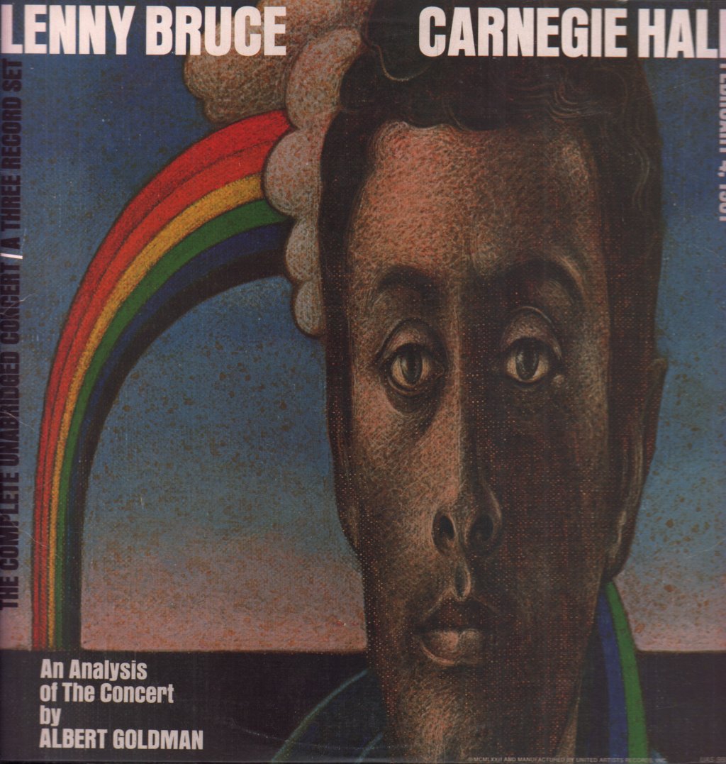Lenny Bruce - Carnegie Hall - Triple Lp