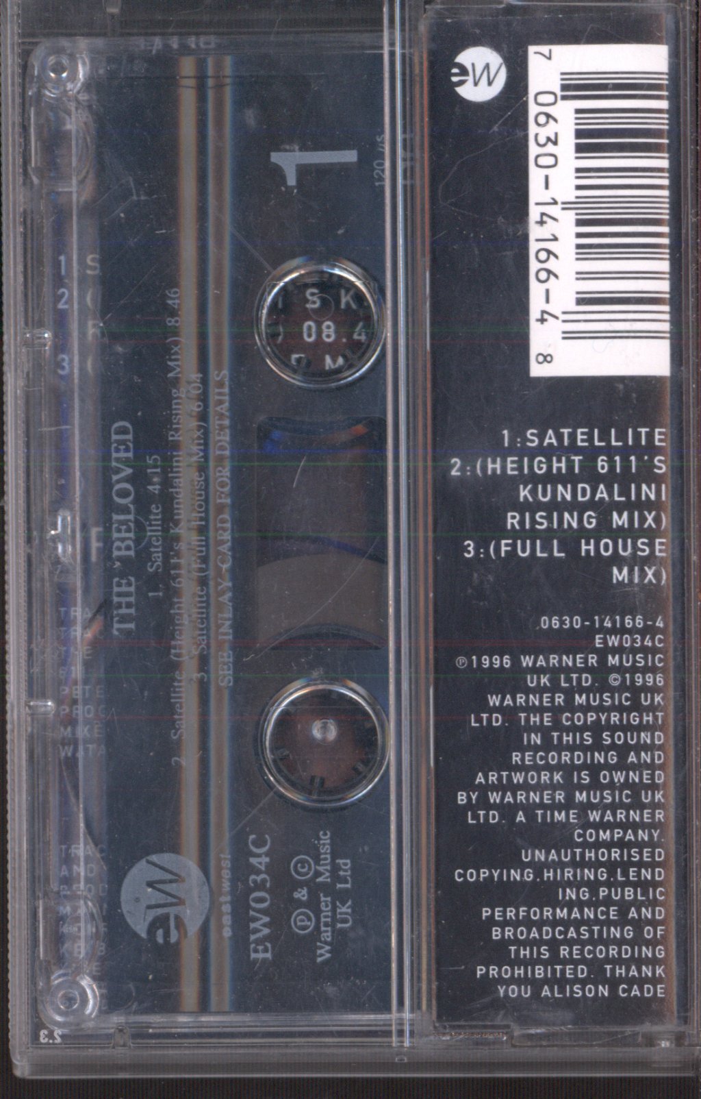 Beloved - Satellite - Cassette