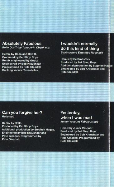 Pet Shop Boys - Disco 2 - Cassette