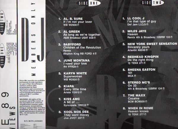 Various Artists - June 89 Previews - Lp