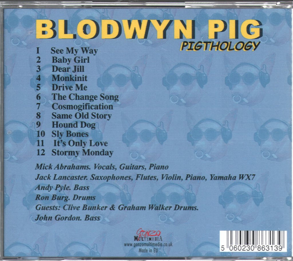 Blodwyn Pig - Pigthology (An Anthology Featuring The Original Band) - Cd