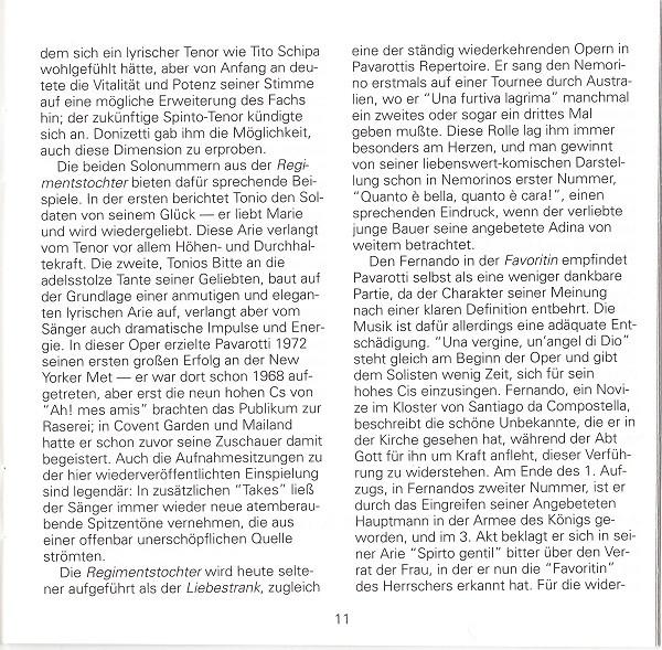 Luciano Pavarotti - Donizetti Arias (Una Furtiva Lagrima) - Cd