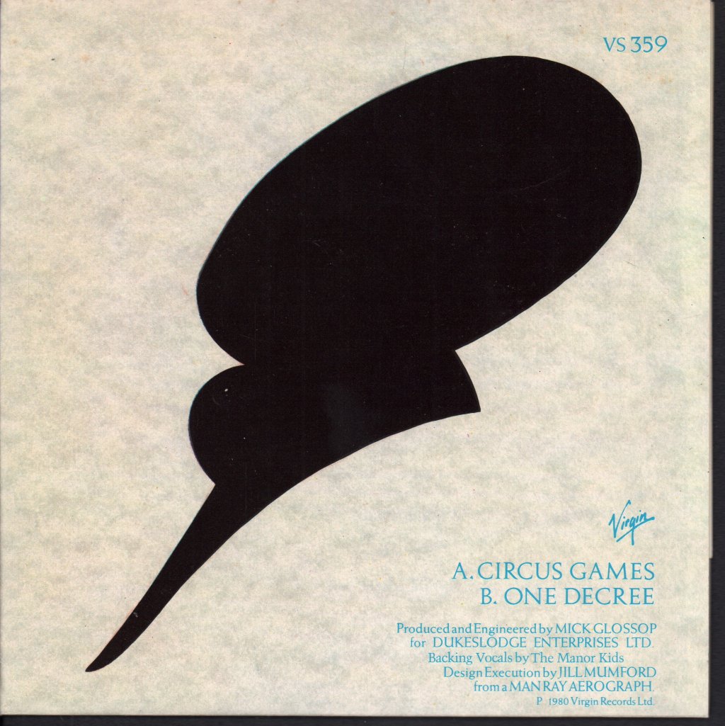 Skids - Circus Games - 7 Inch
