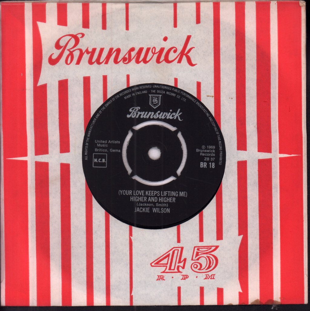 Jackie Wilson - I Get The Sweetest Feeling - 7 Inch