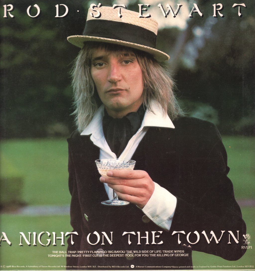 Rod Stewart - A Night On The Town - Lp