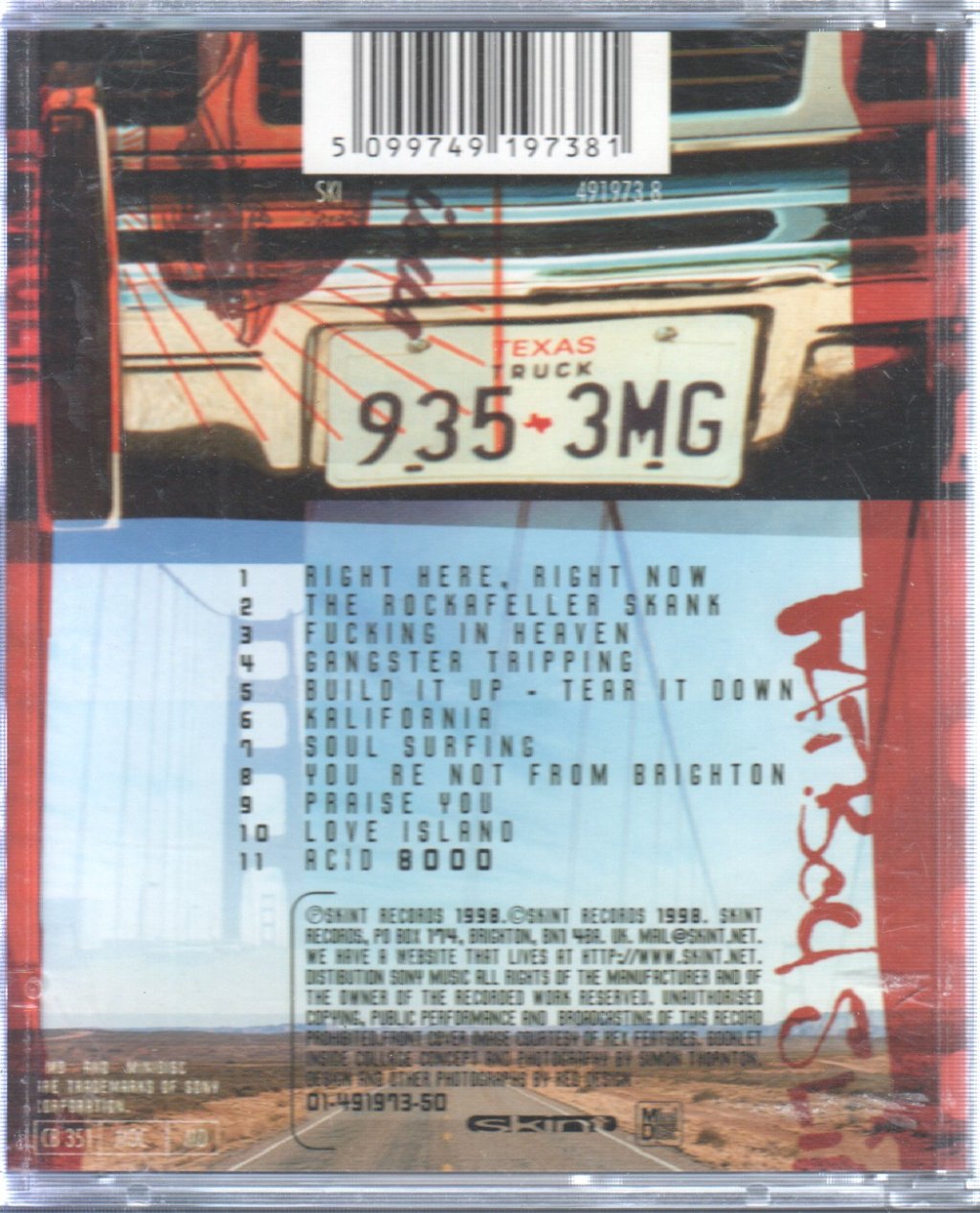 Fatboy Slim - You've Come A Long Way, Baby - Mini Disc