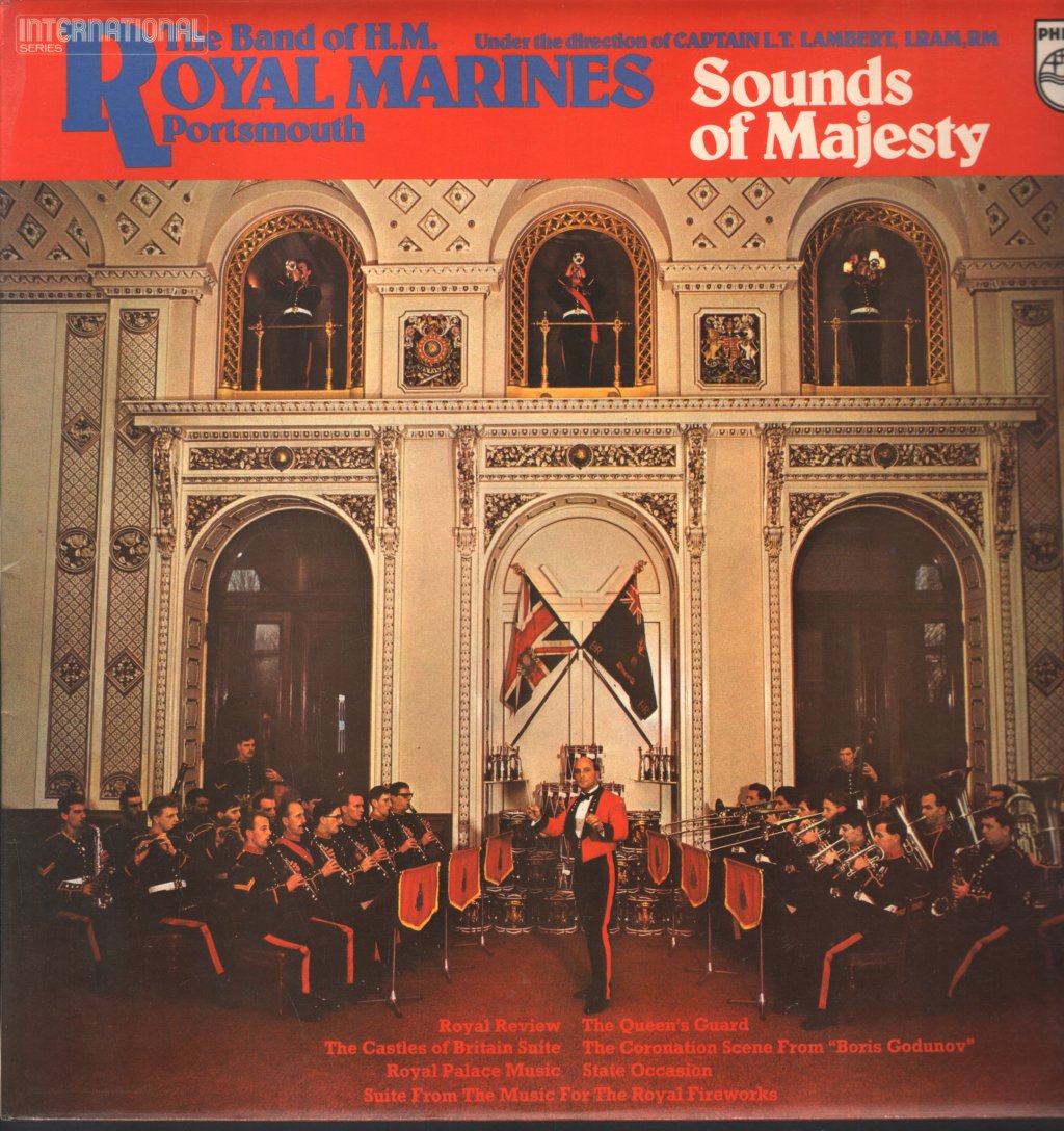 Band Of H.M. Royal Marines, Portsmouth - Sounds of Majesty - Lp