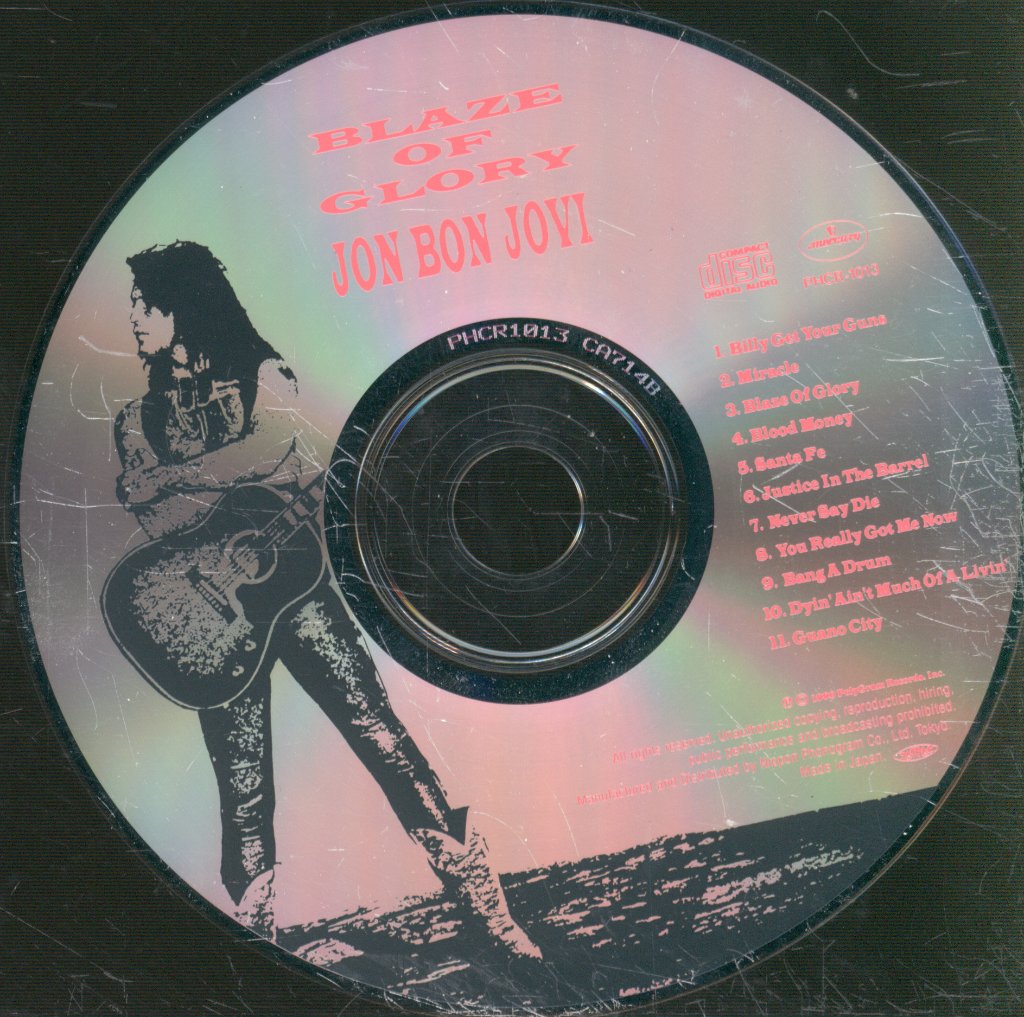 Jon Bon Jovi - Blaze Of Glory - Cd