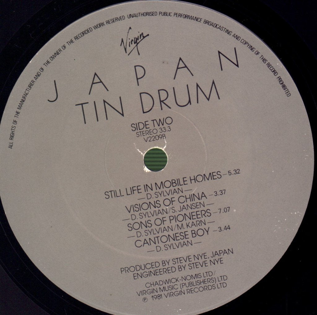 Japan - Tin Drum - Lp