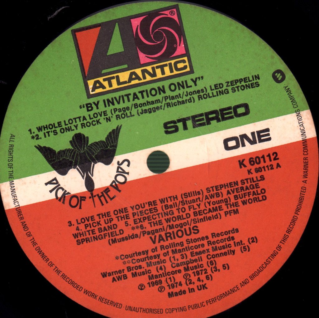 Various Artists - By Invitation Only - Lp