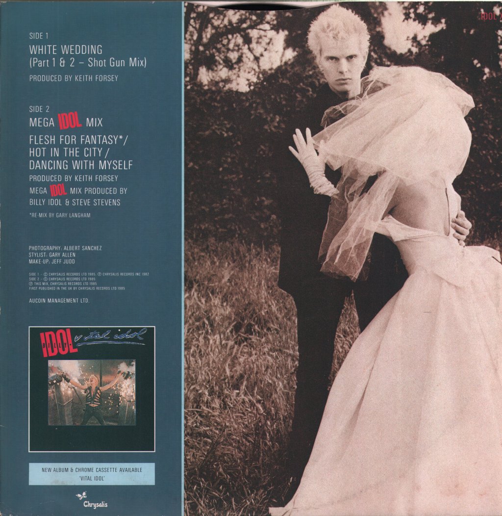 Billy Idol - White Wedding - 12 Inch