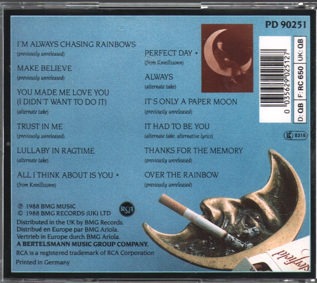 Harry Nilsson - A Touch More Schmilsson In The Night - Cd