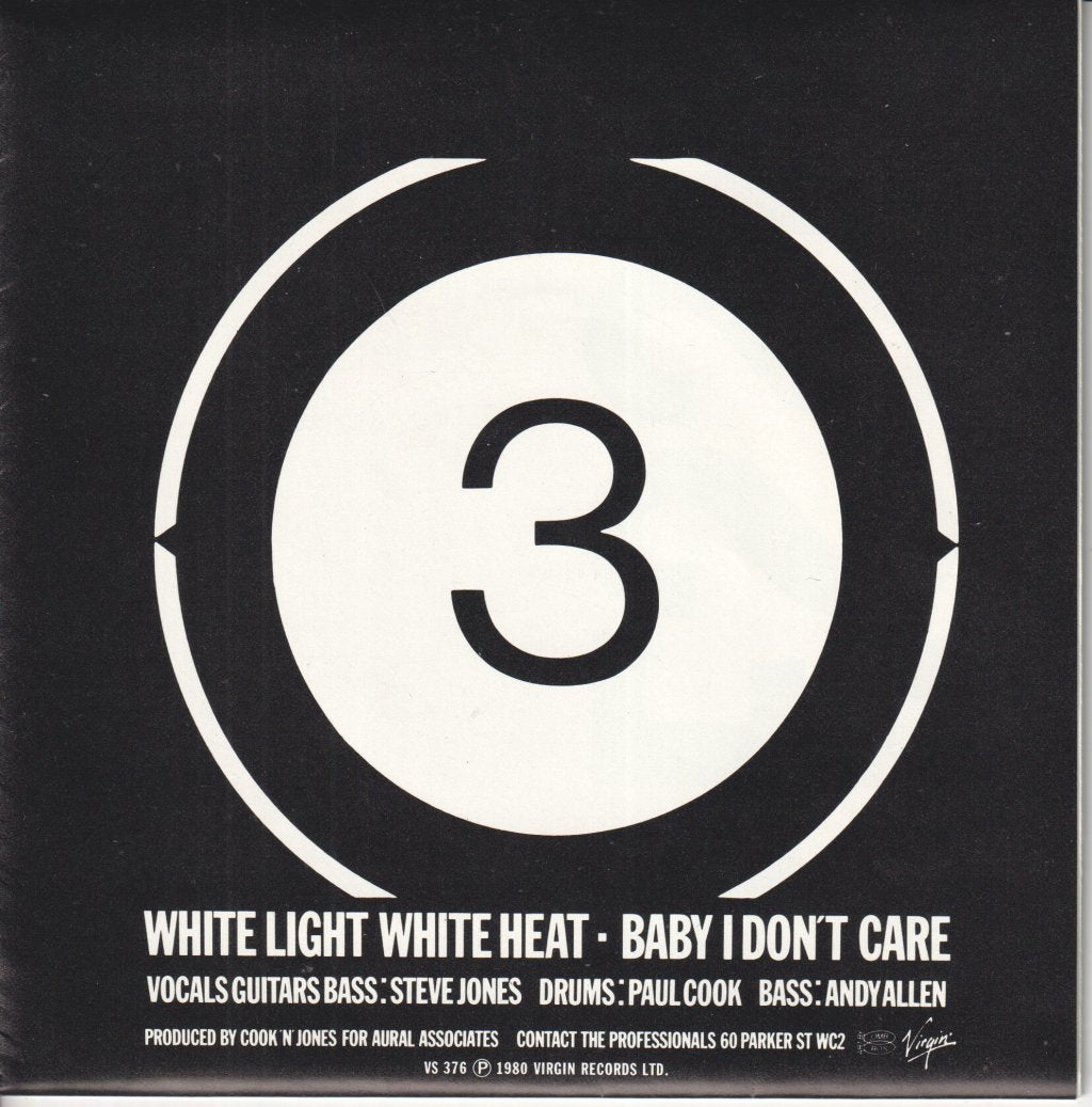 Professionals (Punk Group) - One Two Three - 7 Inch